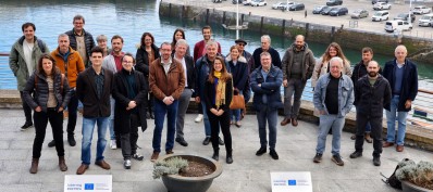 Les partenaires du projet lors du lancement &agrave; Getaria le 10 mars 2026.
